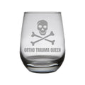 Ortho Trauma Wine Glass Orthopedic Gift Orthopedist Present Orthopedic Nurse Orthopedic Trauma Gift Ortho Trauma Queen Stemless Graphic Tee – Bold Style · Must-Have Style