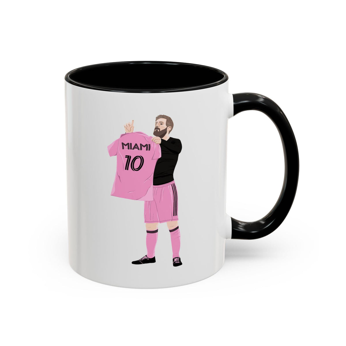 Messi In Miami Coffee Mug 11oz Graphic Tee – Warm & Stylish · Perfect For Daily Wear
