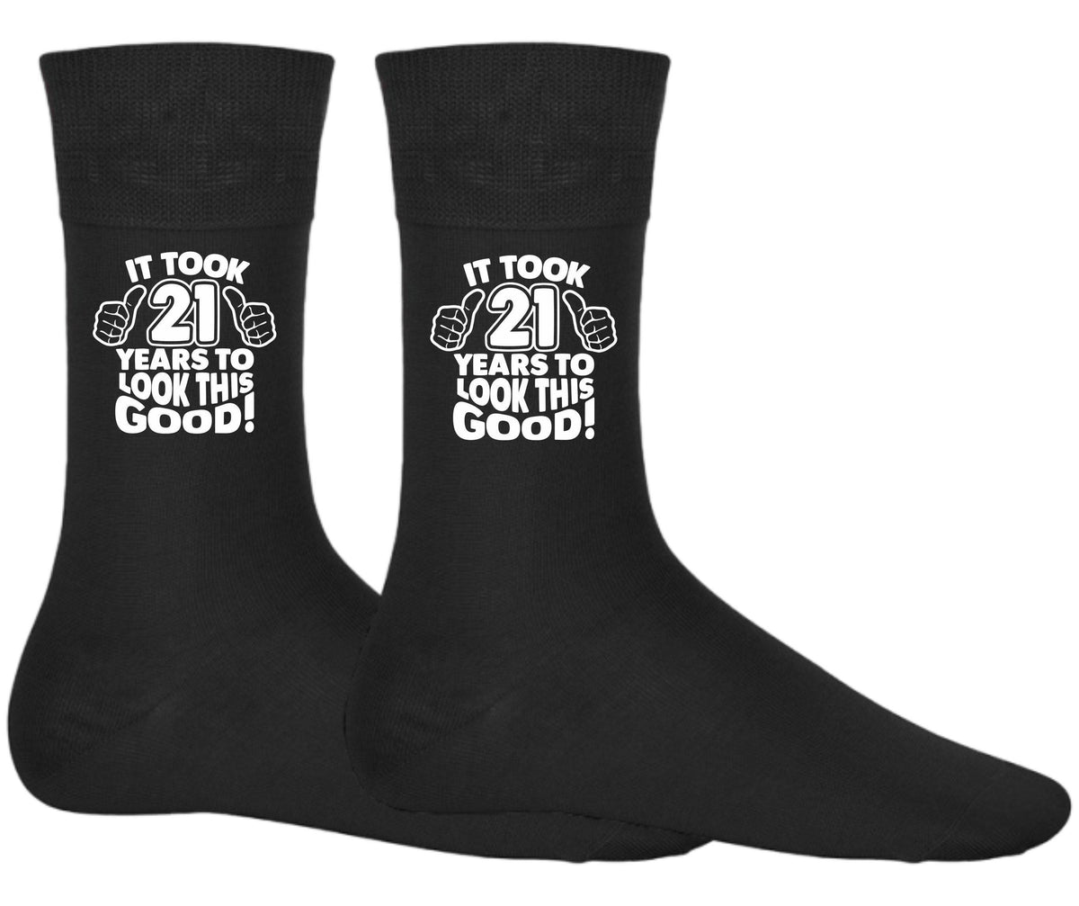 21st Birthday Socks Born in 2004 Twenty One Birthday Gifts Funny Birthday Socks 21 Years Old Gifts Birthday Gift Socks Graphic Tee – Everyday Comfort · Perfect For Daily Wear