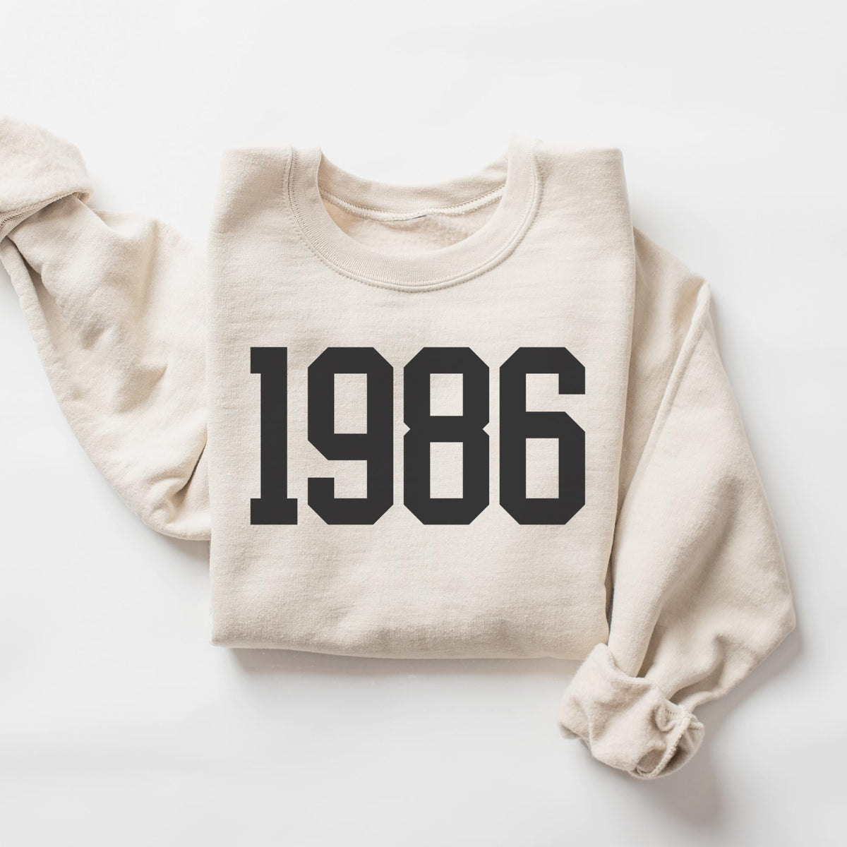 1986 Sweatshirt Sweatshirt – Warm & Stylish · Perfect For Daily Wear