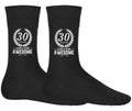30th Birthday Socks Gift Born in 1995 Socks 30 Years Awesome Fun Novelty Socks Men Women Celebration Socks Gift for Him Her Graphic Tee – Soft Feel · Trending Graphic Apparel