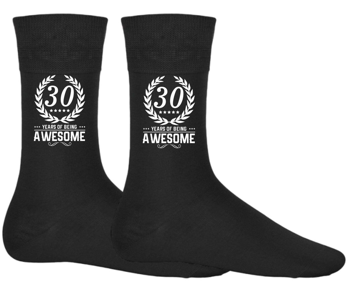 30th Birthday Socks Gift Born in 1995 Socks 30 Years Awesome Fun Novelty Socks Men Women Celebration Socks Gift for Him Her Graphic Tee – Soft Feel · Trending Graphic Apparel