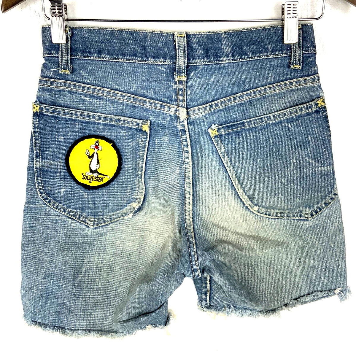 Vintage Lee 197039s Womens Denim Jean Shorts 27x65 Blue Medium Wash Patch Graphic Tee – Cozy Vibes · High-Quality Print