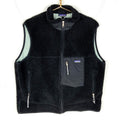 Vintage Patagonia RetroX Fleece Sweater Vest XL Black Made Usa Full Zip Graphic Tee – Aesthetic Look · Must-Have Style