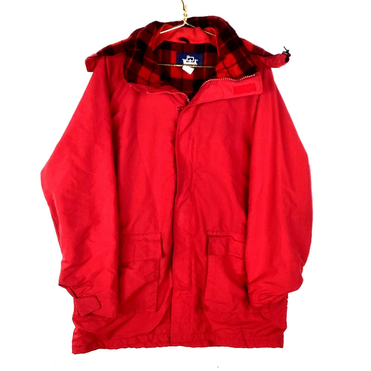 Vintage Woolrich Jacket Size Large Red Hooded Full Zip Made Usa Wool Lined 90s Graphic Tee – Warm & Stylish · Trending Graphic Apparel