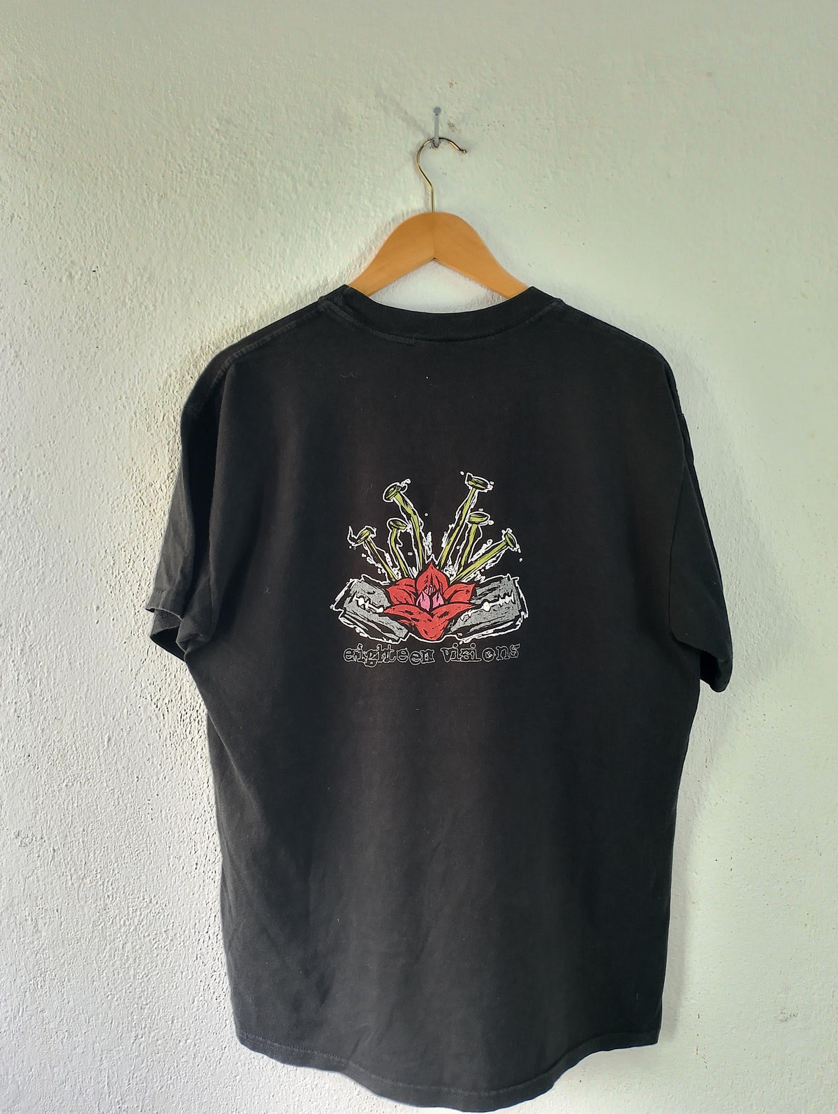 Eighteen vision metal label t shirt large Graphic Tee – Fan Favorite · Trending Graphic Apparel