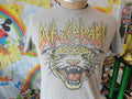 Def Leppard Tour Dates On Back Tiger Retro T Shirt S Graphic Tee – Cozy Vibes · Great Gift For Fans