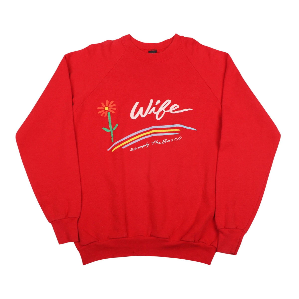 Vintage 80s Screen Stars Red Crewneck Sweatshirt Size XL Made in USA Sweatshirt – Feel-Good Design · Trending Graphic Apparel