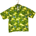 Vintage Y2K Quiksilver Hawaiian Short Sleeve Shirt Small Green Button Up Graphic Tee – Easygoing Wear · Must-Have Style