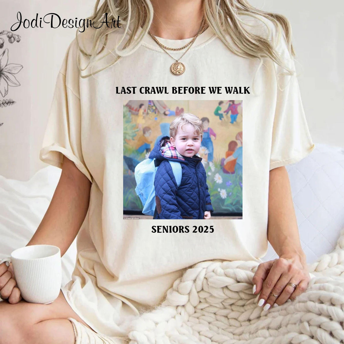 Custom Photo Senior Shirt Graduate Baby Shirt Crawl Graduation 2025 College Grad Gift Personalized Graduation Gift Class Of 2025 Shirt Graphic Tee – Easygoing Wear · Great Gift For Fans