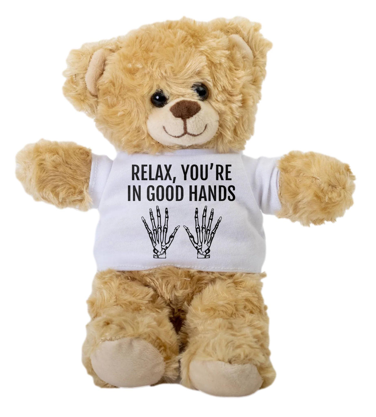 Orthopedist Gift Chiropractor Gift Funny Orthopedic Teddy Bear Doctor Humor Relax Youre in Good Hands Graphic Tee – Warm & Stylish · Trending Graphic Apparel