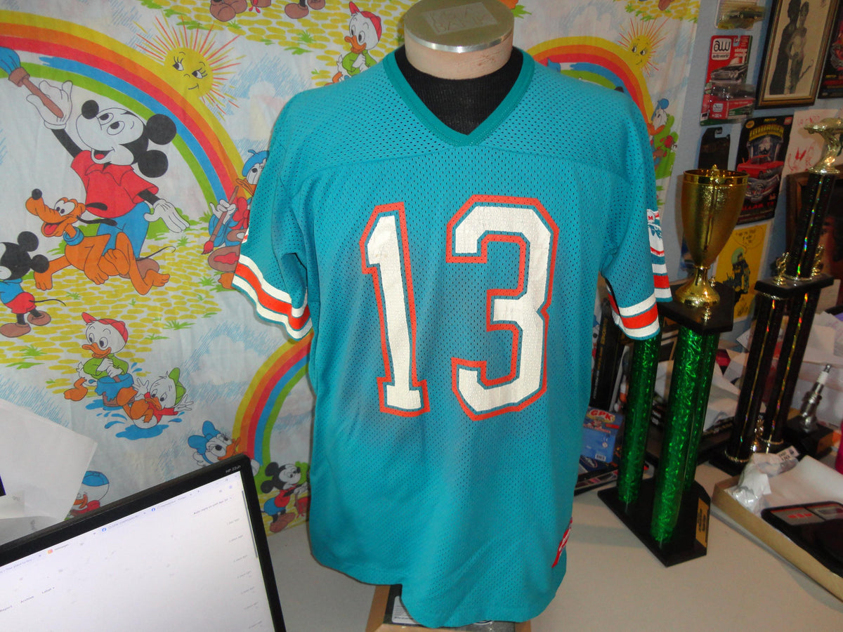 Vintage 80s Rawlings Dan Marino Miami Dolphins Jersey Size XL Jersey – Aesthetic Look · Perfect For Daily Wear