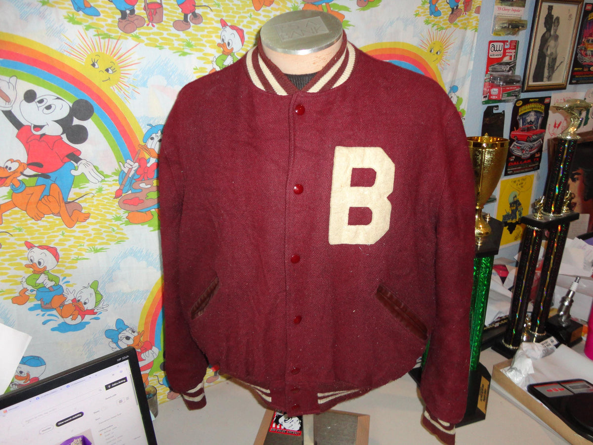Vintage 7039s B Brearley High School Varsity Letterman Made in USA Jacket Size 46 L XL Graphic Tee – Everyday Comfort · Must-Have Style