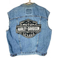 Vintage Levis Denim Jean Jacket 2XL Blue Light Wash Chopped 90s Graphic Tee – Warm & Stylish · Perfect For Daily Wear