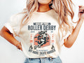 Custom Roller Derby Shirt Personalized Roller Derby Gift Roller Skate Shirt Roller Derby League Vintage Roller Derby Roller Rink Tshirt Graphic Tee – Premium Graphic · Perfect For Daily Wear