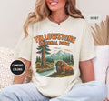 Vintage Yellowstone National Park Tshirt Retro Outdoor Tee Nature Lover Gift Unisex Graphic Shirt Hiking Adventure Top Graphic Tee – Fan Favorite · Trending Graphic Apparel