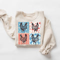 July 4th Chicken Sweatshirt Chicken Shirts Chicken Gifts Chicken Mom Sweatshirt Chicken Lover Chicken Sweater USA Chicken Shirt Sweatshirt – Bold Style · Perfect For Daily Wear