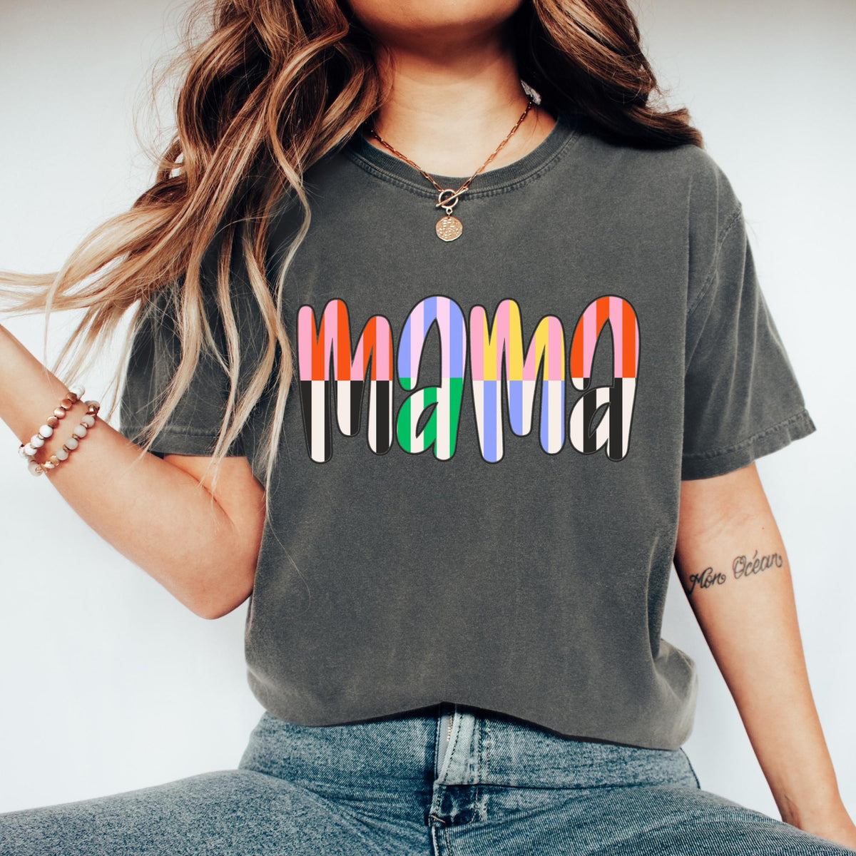 Mama Shirt Mama TShirt Cute Mom Shirt New Mama Tshirt New Mom Gift Mom Tshirt Mom Tee Momma Shirt Graphic Tee – Aesthetic Look · Must-Have Style
