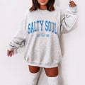 Salty Soul Sweatshirt Salty Sweatshirt Salty Shirt Beachy Shirt Beach Sweatshirt Beach Sweater Beachy Sweatshirt Beach Vacation Shirt Sweatshirt – Feel-Good Design · Top Pick For Any Outfit