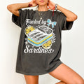 Comfort Colors Sardines Tinned Fish Sardines Shirt Downtown Girl Old Money Aesthetic Trendy Tshirt Coastal Tshirt Graphic Tee – Bold Style · Great Gift For Fans