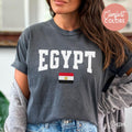 Egypt Flag Shirt Egypt Nation Emblem Comfort Colors Shirt Egyptian National Flag Tee Egyptian Roots and Patriot Tee Travel Shirt Graphic Tee – Bold Style · Great Gift For Fans