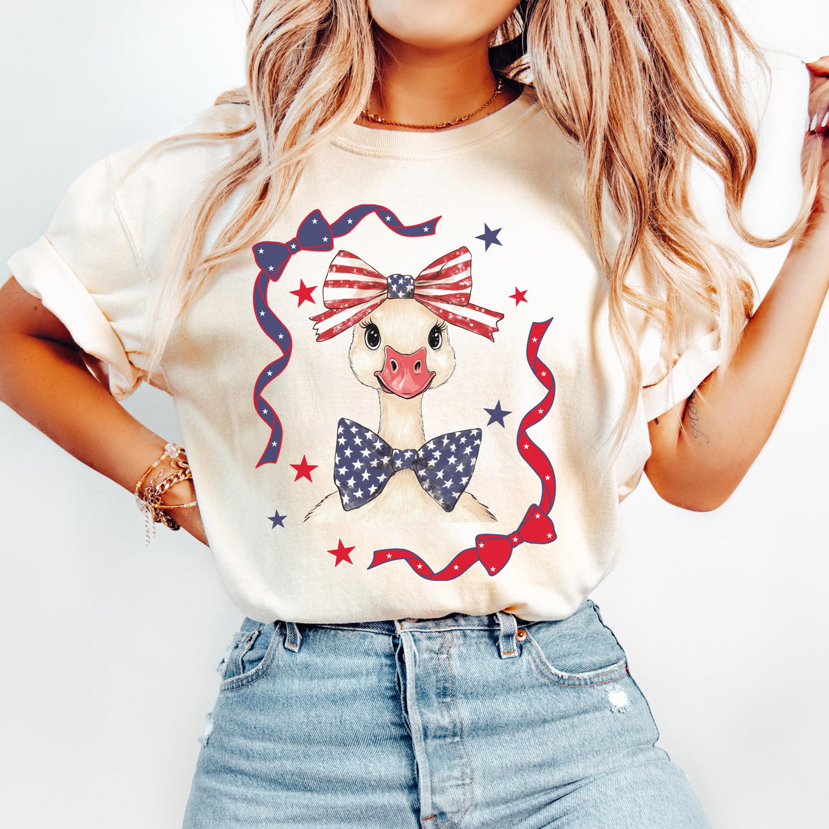 July 4th Duck Shirt Funny July 4th Shirt Usa Patriotic Tee 4th of July Party TShirt Trendy Duck Tshirt Duck Tee Graphic Tee – Aesthetic Look · Trending Graphic Apparel