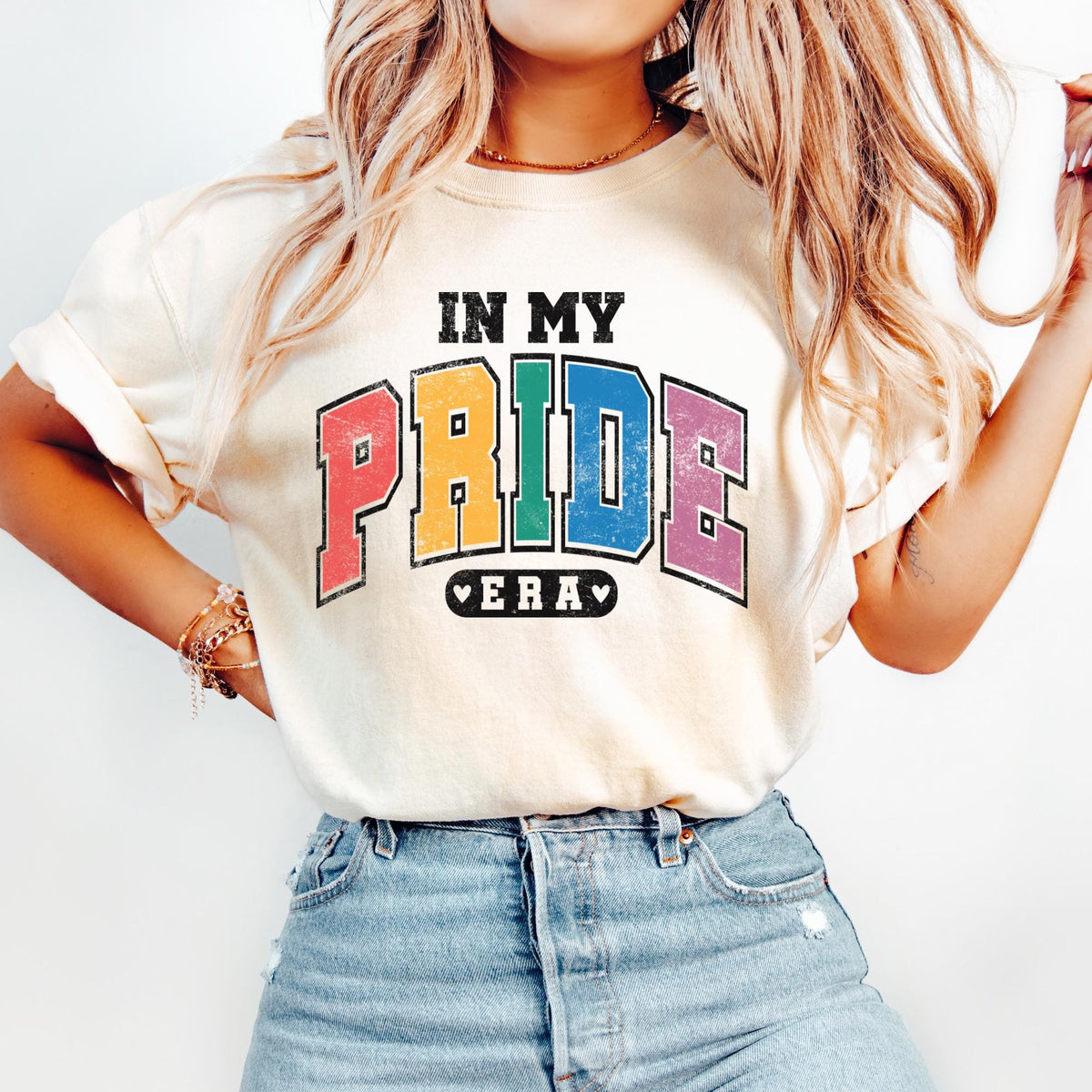 Comfort Colors In My Pride Era Queer Shirt Lesbian Shirt LGBTQ Shirt Gay Pride Shirt Equality Shirt Gay Pride Month Shirt Graphic Tee – Aesthetic Look · Trending Graphic Apparel