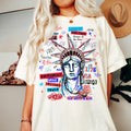 Retro Liberty Tshirt Statue of Liberty Party Usa TShirt Usa Patriotic Tee 4th of July Party TShirt Trendy Usa Celebration Shirt Graphic Tee – Bold Style · Must-Have Style