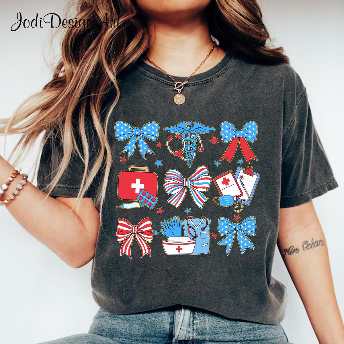 Coquette USA Nurse Shirt 4th Of July Shirt Nurse Life USA Shirt America Nurse Shirt Design Memorial Day Shirt Patriotic Nurse Shirt Graphic Tee – Fan Favorite · High-Quality Print
