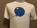 Vintage 90s Blue Balloon Simple Logo Tshirt M Graphic Tee – Easygoing Wear · Must-Have Style