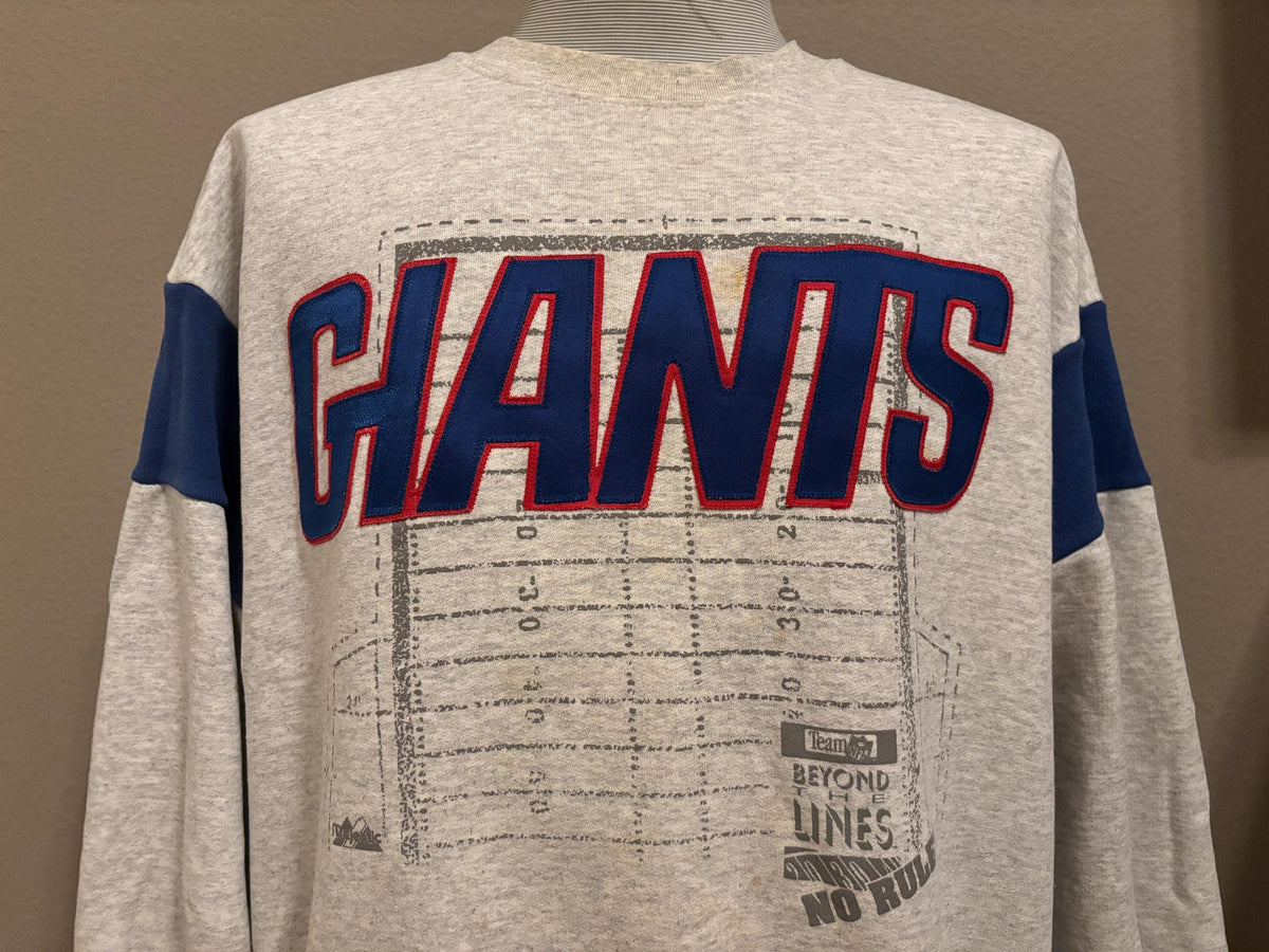 Vintage 90s NFL New York Giants Football Crewneck Sweatshirt XL Sweatshirt – Premium Graphic · Top Pick For Any Outfit