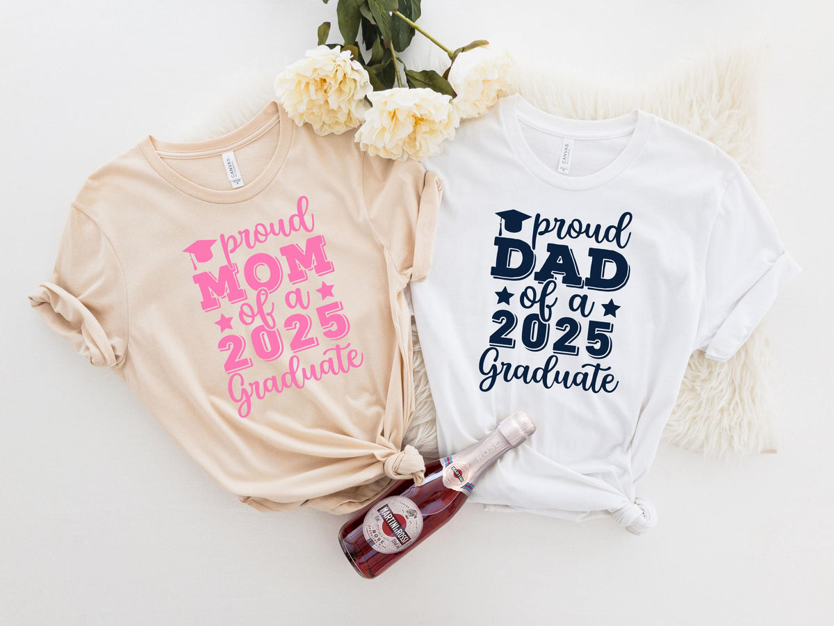 Proud Dad of A 2025 Graduate ShirtGraduate Dad ShirtProud Dad of A 2025 Graduation GiftGraduation ShirtSenior Graduation 2025 Shirt Graphic Tee – Feel-Good Design · High-Quality Print