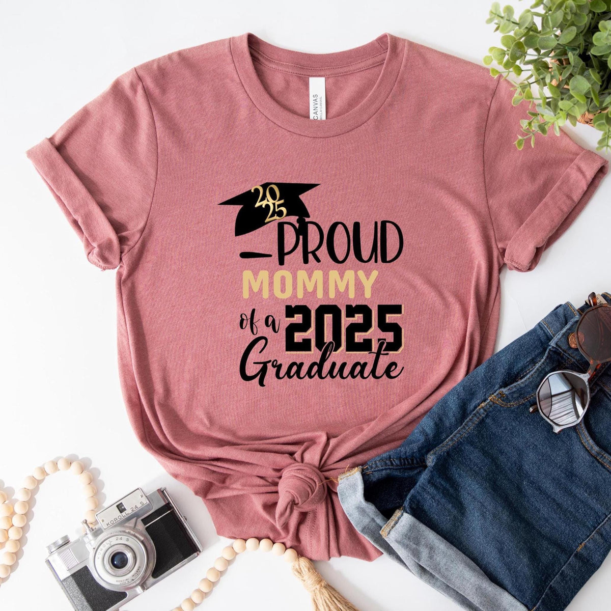 Proud Mom of A 2025 Graduate ShirtGraduate Mom ShirtProud Mom of A 2025 Graduation GiftGraduation ShirtSenior Graduation 2025 Shirt Graphic Tee – Warm & Stylish · Top Pick For Any Outfit
