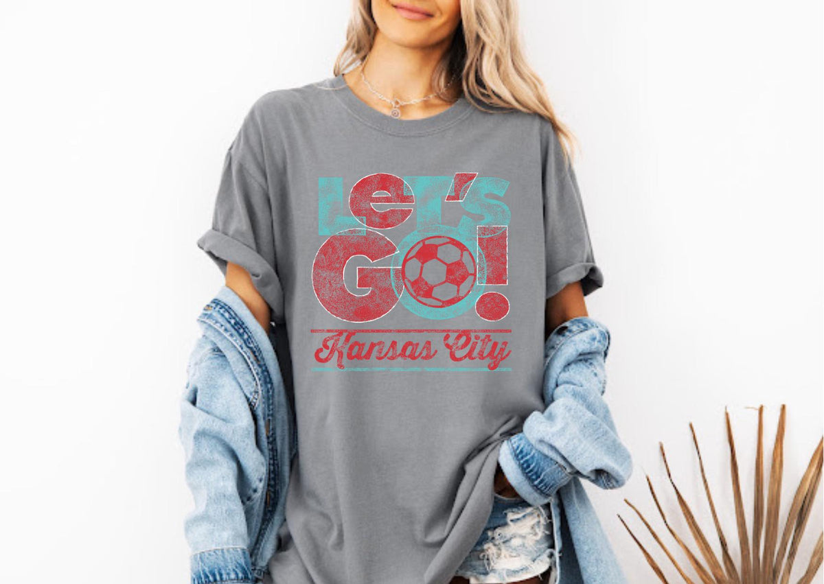 KC Womens Soccer T Shirt Graphic Tee – Soft Feel · Perfect For Daily Wear