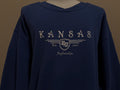 Vintage 90s Kansas University KU Jayhawks Embroidered Crewneck Sweatshirt XXL Sweatshirt – Bold Style · Must-Have Style