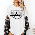 Custom Baseball Team Shirt Trendy Baseball Mama T shirt Baseball Mom T shirt Cute Gameday Shirt Baseball Team Gift Graphic Tee – Cozy Vibes · Great Gift For Fans