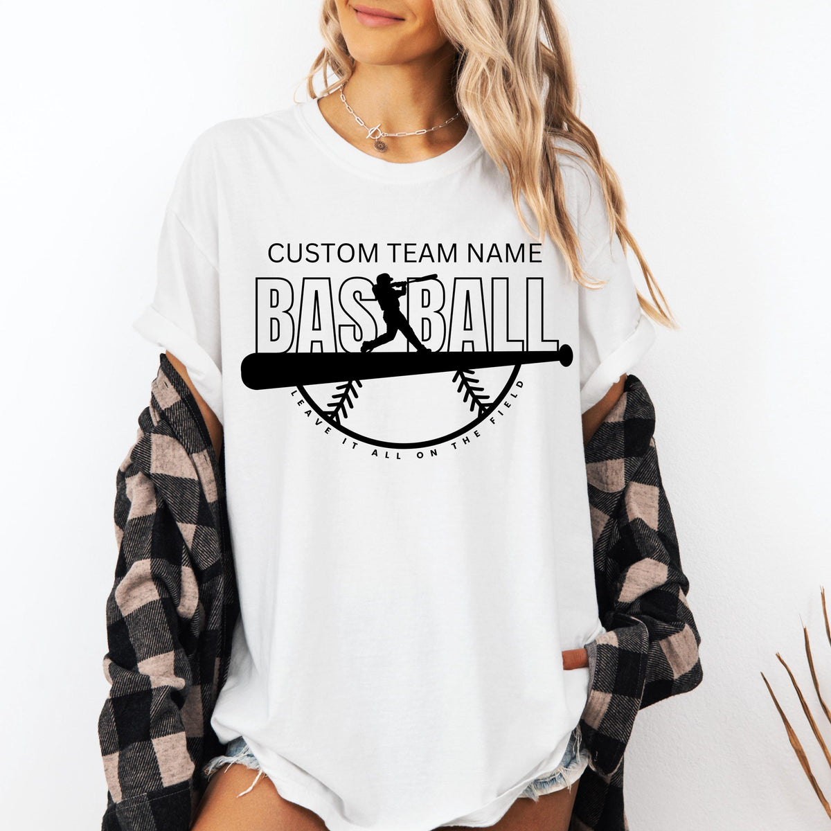 Custom Baseball Team Shirt Trendy Baseball Mama T shirt Baseball Mom T shirt Cute Gameday Shirt Baseball Team Gift Graphic Tee – Cozy Vibes · Great Gift For Fans