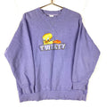 Vintage Tweety Bird Sweatshirt Crewneck Size Large Purple 90s Sweatshirt – Premium Graphic · Trending Graphic Apparel