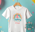 4th Birthday Tshirt Girls Number 4 Shirt Girl Birthday T shirt I Am 4 Tee 4th Birthday PJs Personalised Gift Idea Four Pajamas 1268 Graphic Tee – Cozy Vibes · Perfect For Daily Wear