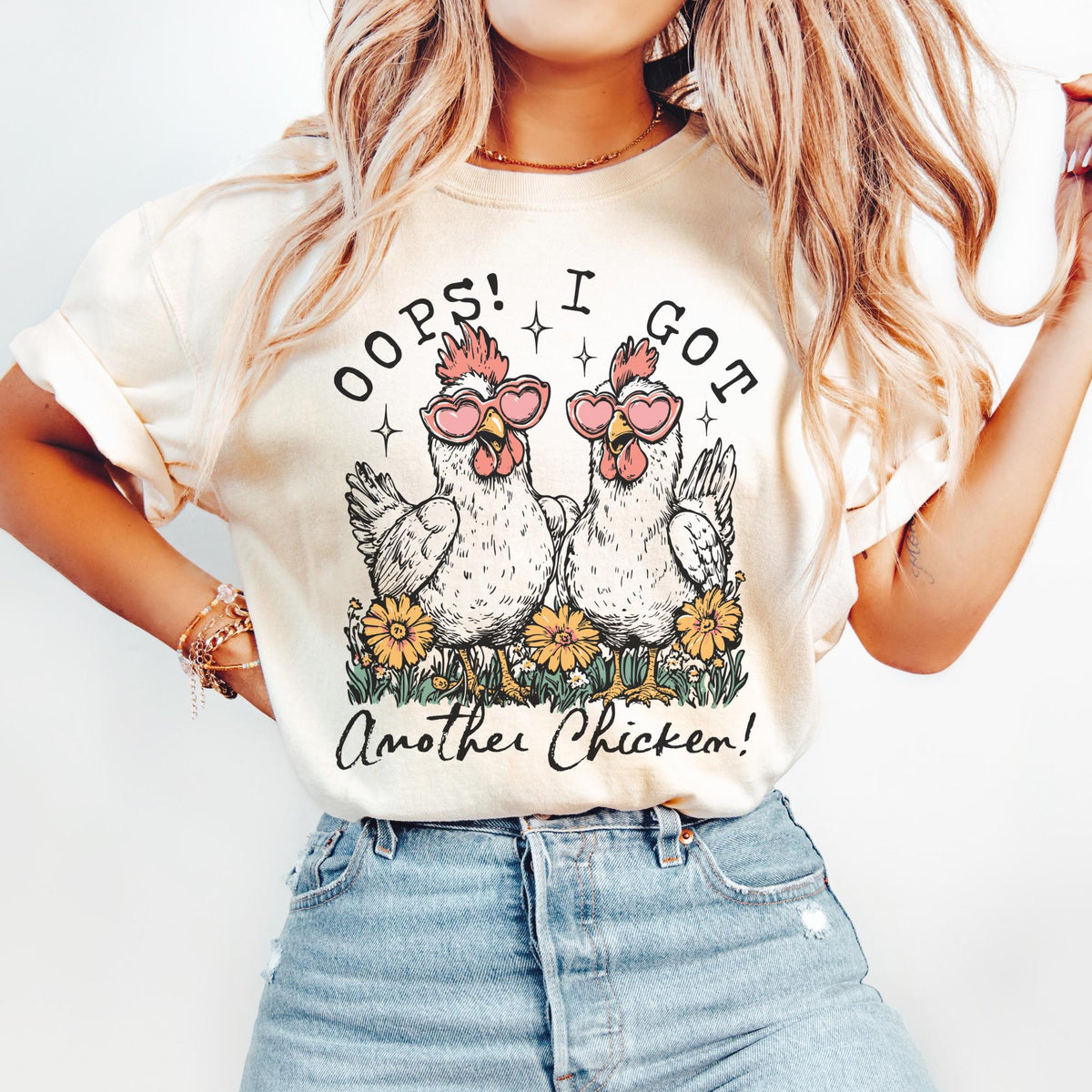 Chicken Shirt Funny Chicken Gift Chicken Mom Chicken Mama Chicken Lady Tee Chickens Tee Graphic Tee – Premium Graphic · Perfect For Daily Wear