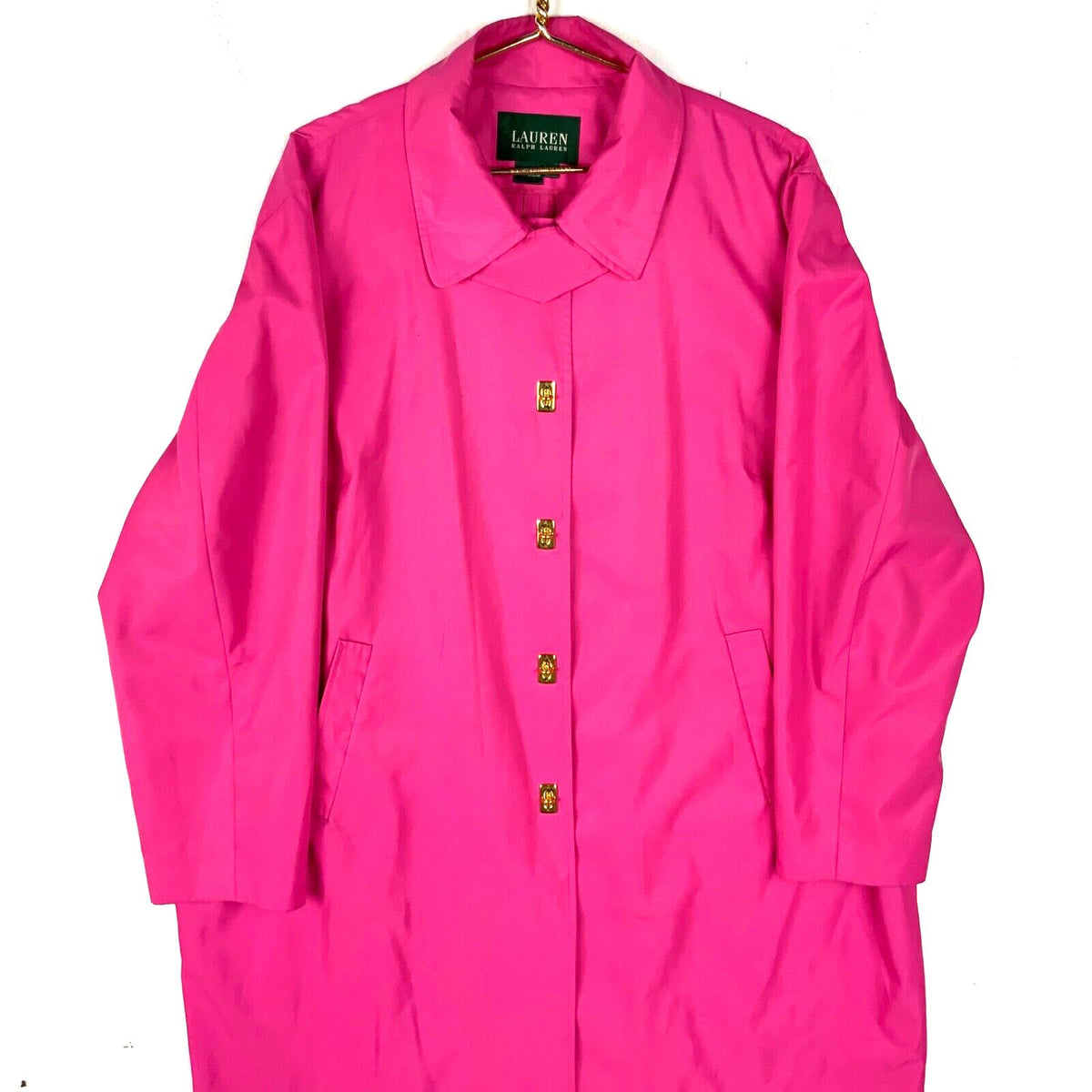 Lauren Ralph Lauren Women39s Raincoat Jacket 3XL Pink Toggle Button Graphic Tee – Everyday Comfort · Great Gift For Fans