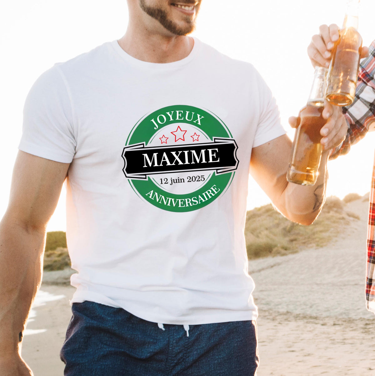 Tee Shirt Personnalis quotLogo Alcoolquot Anniversaire cadeau personnalis apro anniversaire EVG cadeau surprise bire Graphic Tee – Easygoing Wear · Must-Have Style