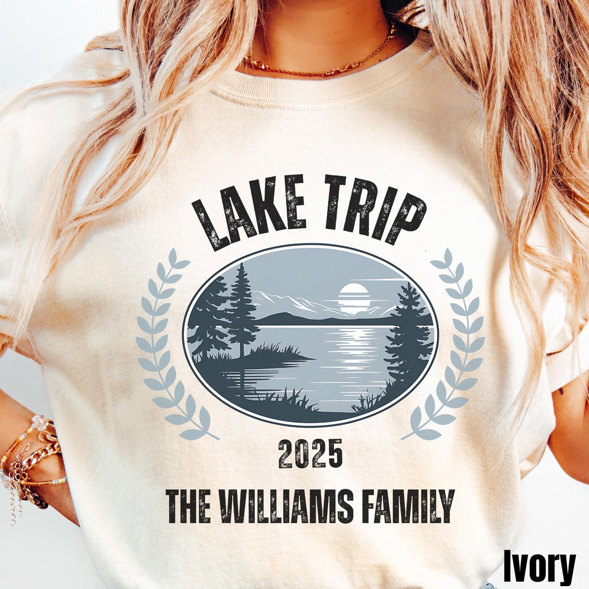 Custom Lake Trip Shirt Summer Lake Vacation Shirt Personalized Family Matching Camping Trip Shirt Matching Group Shirts Graphic Tee – Fan Favorite · Perfect For Daily Wear