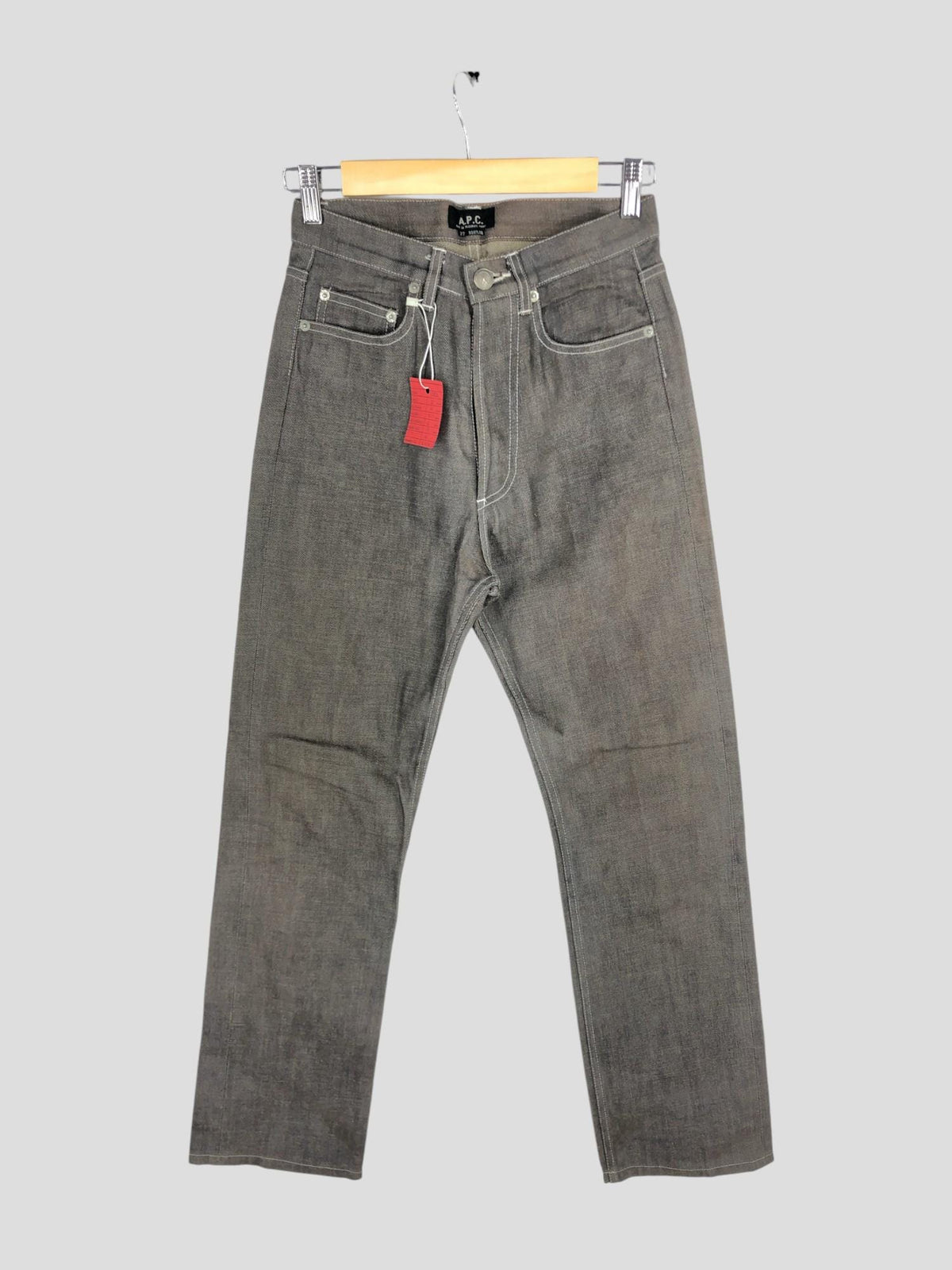 Size 27x41 APC Rue Defleurus Paris Denim Jean APC Bootleg Jean ApC Womens Jean Button Fly Denim Made in Japan W27 Graphic Tee – Premium Graphic · Perfect For Daily Wear