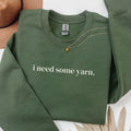 Funny Knitting or Crochet Lover Sweatshirt for Mom Who Loves Yarn Funny Saying Yarn Lover Minimalist Silly Mother39s Day Gift for Grandma Sweatshirt – Everyday Comfort · High-Quality Print