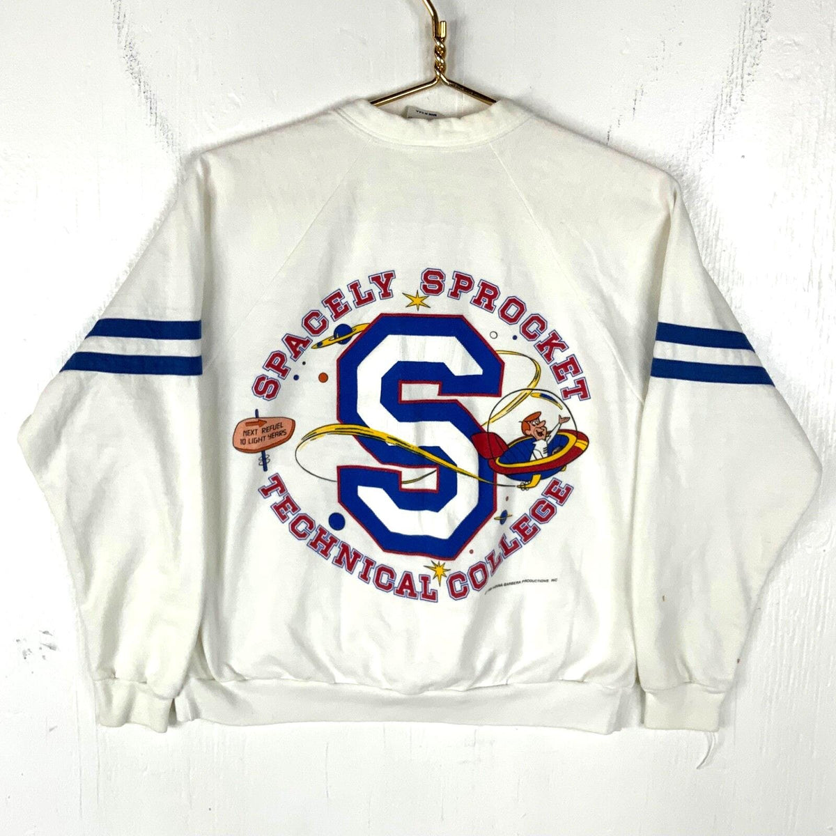 Vintage The Jetsons Sweatshirt Small Cartoon Cardigan 1988 Spacey Sprocket 80s Sweatshirt – Cozy Vibes · Top Pick For Any Outfit