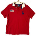 Vintage Polo By Ralph Lauren Collar Shirt Large Red Short Sleeve Henley Usa RL Graphic Tee – Feel-Good Design · Perfect For Daily Wear
