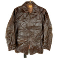 Vintage 195039s6039s Steerhide Leather Jacket Medium Brown Made Usa Full Zip Graphic Tee – Fan Favorite · Top Pick For Any Outfit