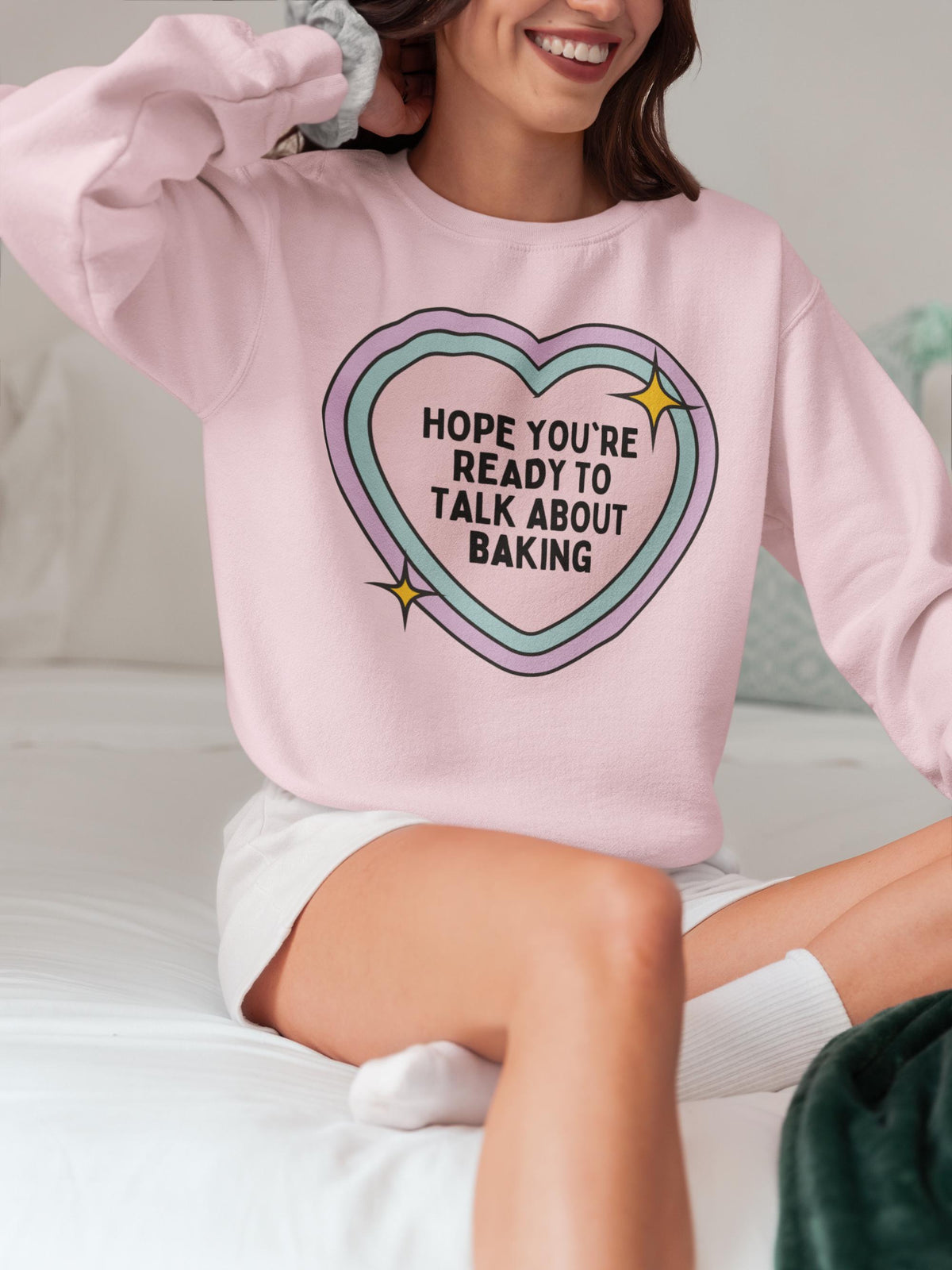Cute Baking Shirt for Baking Lover Funny Saying Pastry Chef Sweatshirt Cookie Lover Present Mother39s Day Gift Present for Aunt who Bakes Sweatshirt – Cozy Vibes · Great Gift For Fans