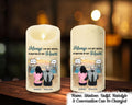 Always On My Mind Forever In My Heart Personalized Memorial Led Candle In Loving Memory Gift Condolence Gift Remembrance Sympathy Gift Graphic Tee – Fan Favorite · High-Quality Print
